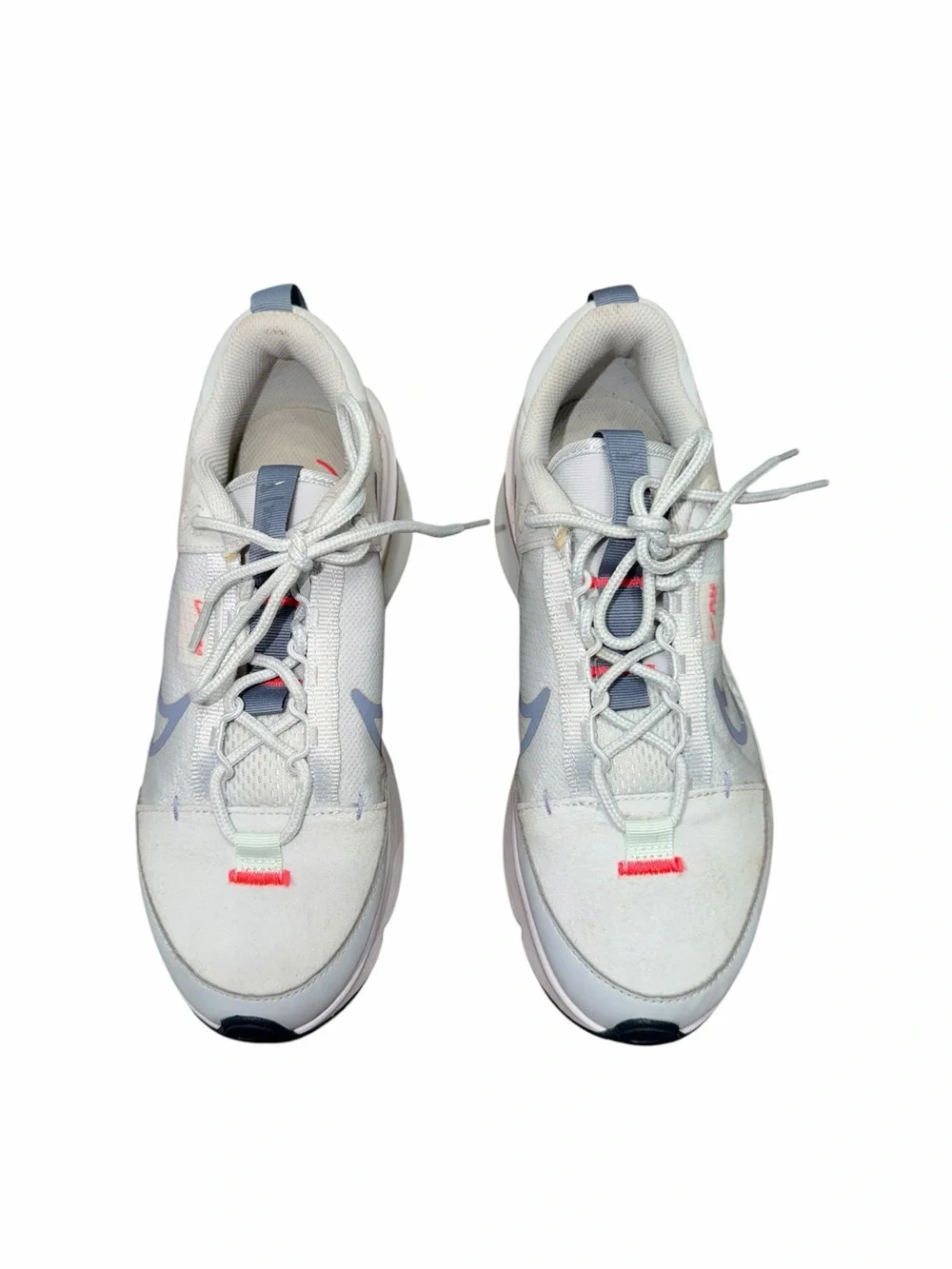 Nike Air Max INTRLK Lite Women’s Size 8 White Gray Running Sneakers DQ2904-001
